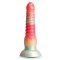 NS NOVELTIES Colours Stacked Dildo 16 cm aus Silikon Rot/Gold