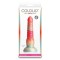 NS NOVELTIES Colours Stacked Dildo 16 cm aus Silikon Rot/Gold
