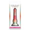 NS NOVELTIES Colours Stacked Dildo 16 cm aus Silikon Rot/Gold
