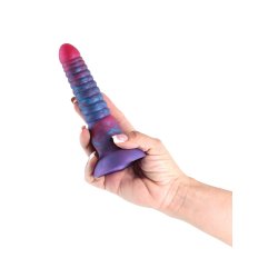 NS NOVELTIES Colours Stacked Dildo 16 cm aus Silikon Pink/Blau