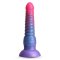 NS NOVELTIES Colours Stacked Dildo 16 cm aus Silikon Pink/Blau