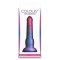 NS NOVELTIES Colours Stacked Dildo 16 cm aus Silikon Pink/Blau