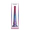 NS NOVELTIES Colours Stacked Dildo 30,6 cm aus Silikon Pink/Blau