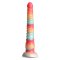 NS NOVELTIES Colours Stacked Dildo 23 cm aus Silikon Rot/Gold