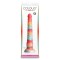 NS NOVELTIES Colours Stacked Dildo 23 cm aus Silikon Rot/Gold