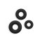 RENEGADE Fireman Rings 3er-Set Schwarz
