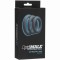 DOC JOHNSON OptiMALE Thick C-Ring Set aus Silikon Grau