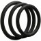DOC JOHNSON OptiMALE Thin C-Ring Set aus Silikon Schwarz