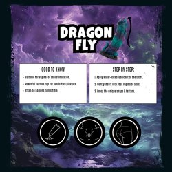 MYTHICAL MATES Dragonfly Dildo 22,6 cm