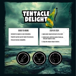 MYTHICAL MATES Tentacle Delight Dildo 20,0 cm