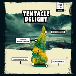 MYTHICAL MATES Tentacle Delight Dildo 20,0 cm