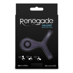 RENEGADE Valiant Vibrating Ring Grau