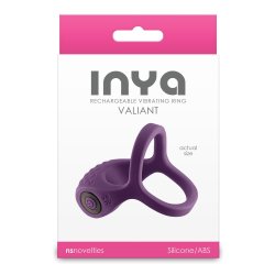 NS NOVELTIES Inya Valiant Vibrating Ring Berry