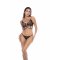 MAPALÉ Street to Seduction Cage Top Set 2-teilig aus Spitze Schwarz