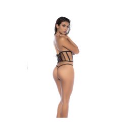 MAPALÉ Dark Romance Cincher Set Set Schwarz One Size