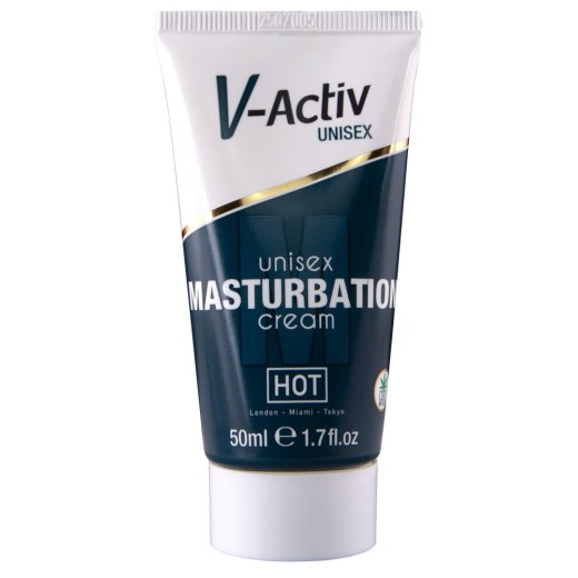HOT V-Activ Unisex Masturbation Cream mit CBD 50 ml