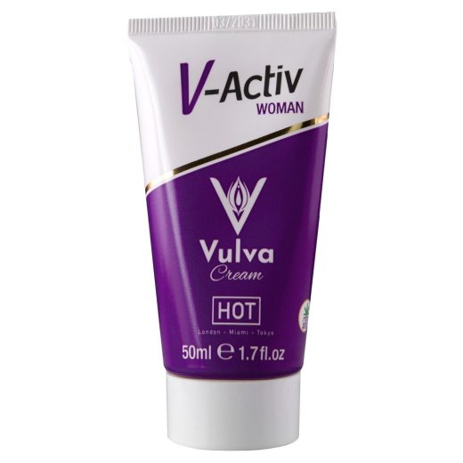 HOT V-Activ Woman Vulva Cream mit CBD 50 ml