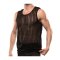 TOF Sheer Mykonos Tanktop Schwarz