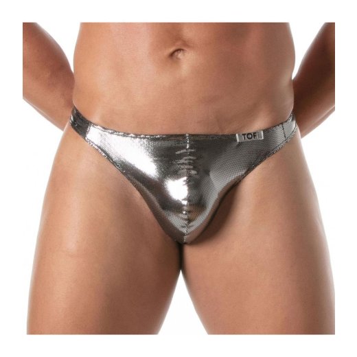 TOF Fiesta Thong Silver