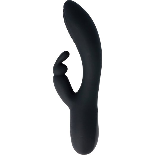 VIRGITE V9 Rabbit Vibrator mit Tapping-Funktion Schwarz