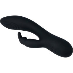 VIRGITE V9 Rabbit Vibrator mit Tapping-Funktion Schwarz
