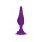 VIRGITE E4 Analplug aus Silikon Violett