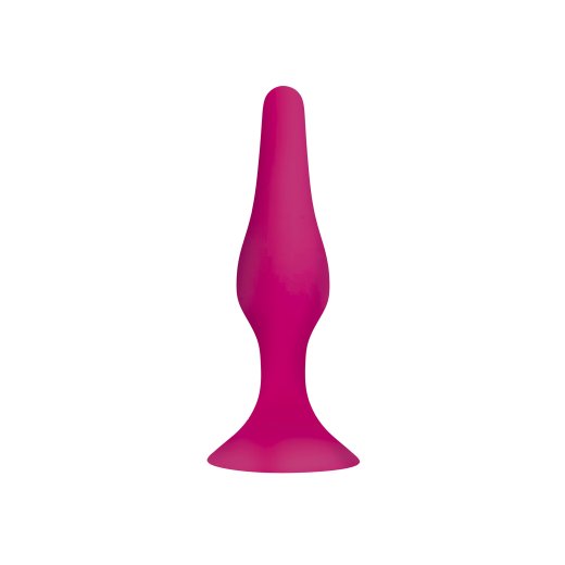 VIRGITE E4 Analplug aus Silikon Pink