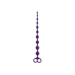 VIRGITE E3 Analkette aus Silikon Violett
