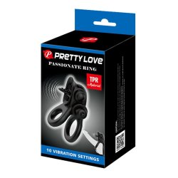 PRETTY LOVE Passionate Penisring mit Vibration &...