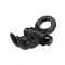 PRETTY LOVE Exciting Rabbit Penisring mit Vibration Schwarz