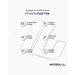 INTOYOU Egor Masturbator Stossend & Rotierend mit App-Steuerung Schwarz