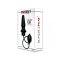 RIMBA Aufblasbarer Anal-Plug mit Kern Gross Silikon Schwarz
