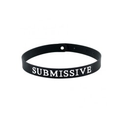 RIMBA Halsband mit diversen Beschriftungen aus Silikon