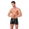 RIMBA Latex Play Shorts mit offener Rückseite Schwarz