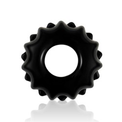 LOVETOY Power Plus Penisring mit Spikes Schwarz