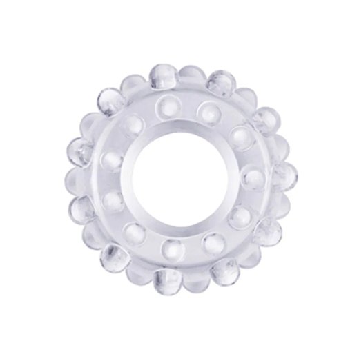 LOVETOY Power Plus Penisring mit Noppen Transparent