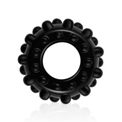 LOVETOY Power Plus Penisring mit Noppen Schwarz