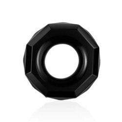 LOVETOY Power Plus Penisring Oktagon Schwarz