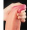 LOVETOY Nature Cock Dildo Ø 5.3 cm x 30,5 cm aus Silikon Beige