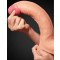 LOVETOY Nature Cock Dildo Ø 5.3 cm x 30,5 cm aus Silikon Beige