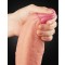 LOVETOY Nature Cock Dildo Ø 5.3 cm  x 28 cm aus Silikon Beige