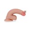 LOVETOY Nature Cock Dildo Ø 3.8 cm x 18 cm aus Silikon Beige