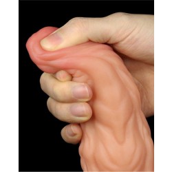 LOVETOY Nature Cock Dildo Ø 6.3 cm x 24 cm aus Silikon Beige