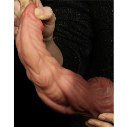 LOVETOY Nature Cock Dildo Ø 6.3 cm x 24 cm aus Silikon Beige
