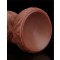 LOVETOY Nature Cock Dildo Ø 6.3 cm x 24 cm aus Silikon Beige