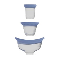 PUMPED Arousing Vulva & Breast Pump Blau