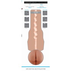 FLESHJACK Fantasy Power Bottom Boy Squeeze Beige