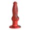 XR PLAY HARD Creature Cocks Hell Wolf Vibrierender & Stossender Dildo aus Silikon Rot/Schwarz