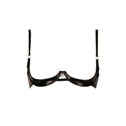 MAISON CATANZARO Annabelle BH Vinyl Schwarz