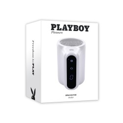 PLAYBOY Spin Doctor Masturbator mit Rotation Weiss